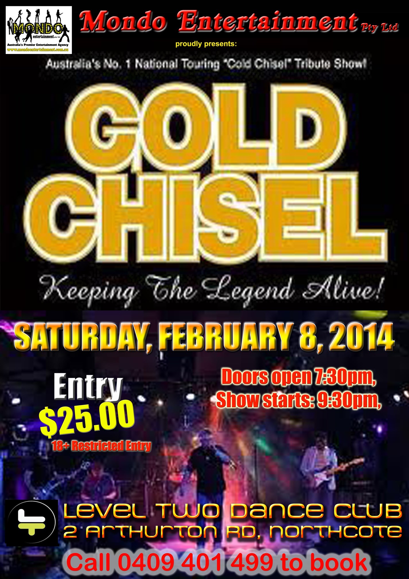 GOLD CHISEL – LEVEL TWO 080214 REDUCED
