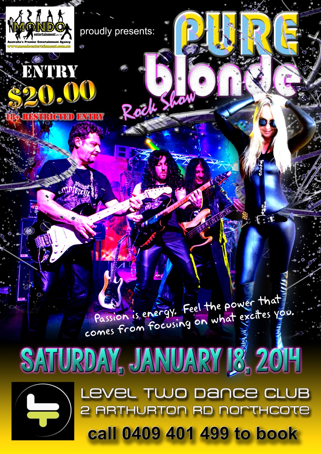 PURE BLONDE AT LEVEL TWO 180114