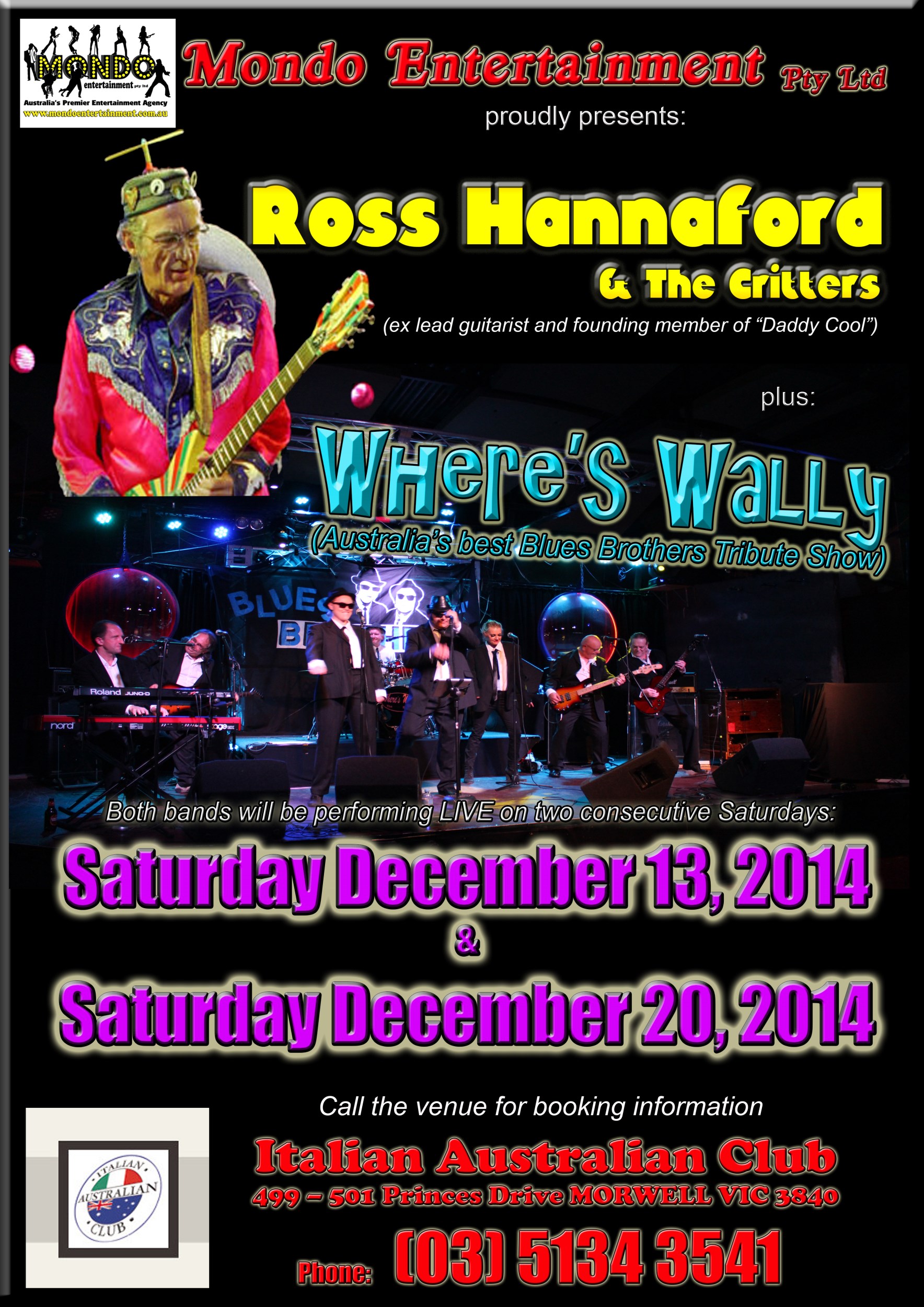ROSS HANNAFORD & THE CRITTER reduced