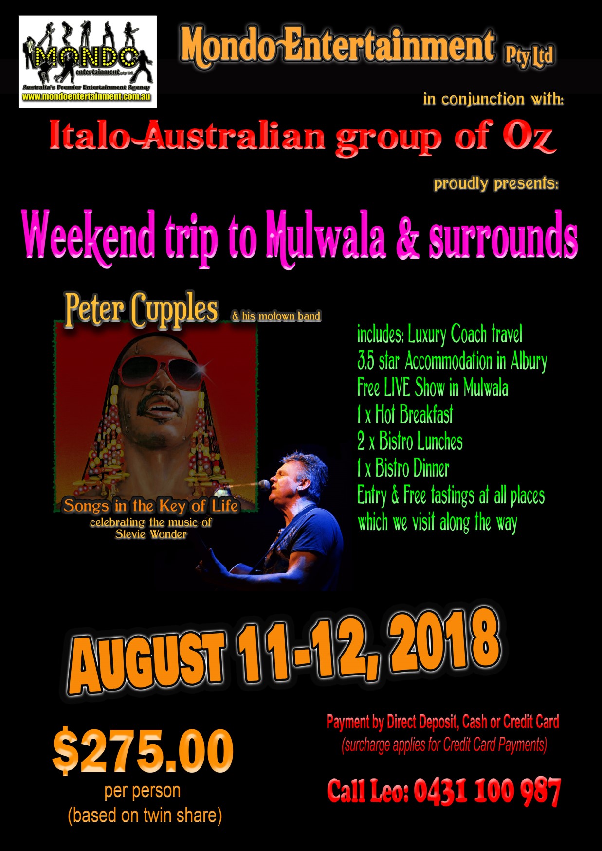 MULWALA WEEKEND TRIP 11.08-385K