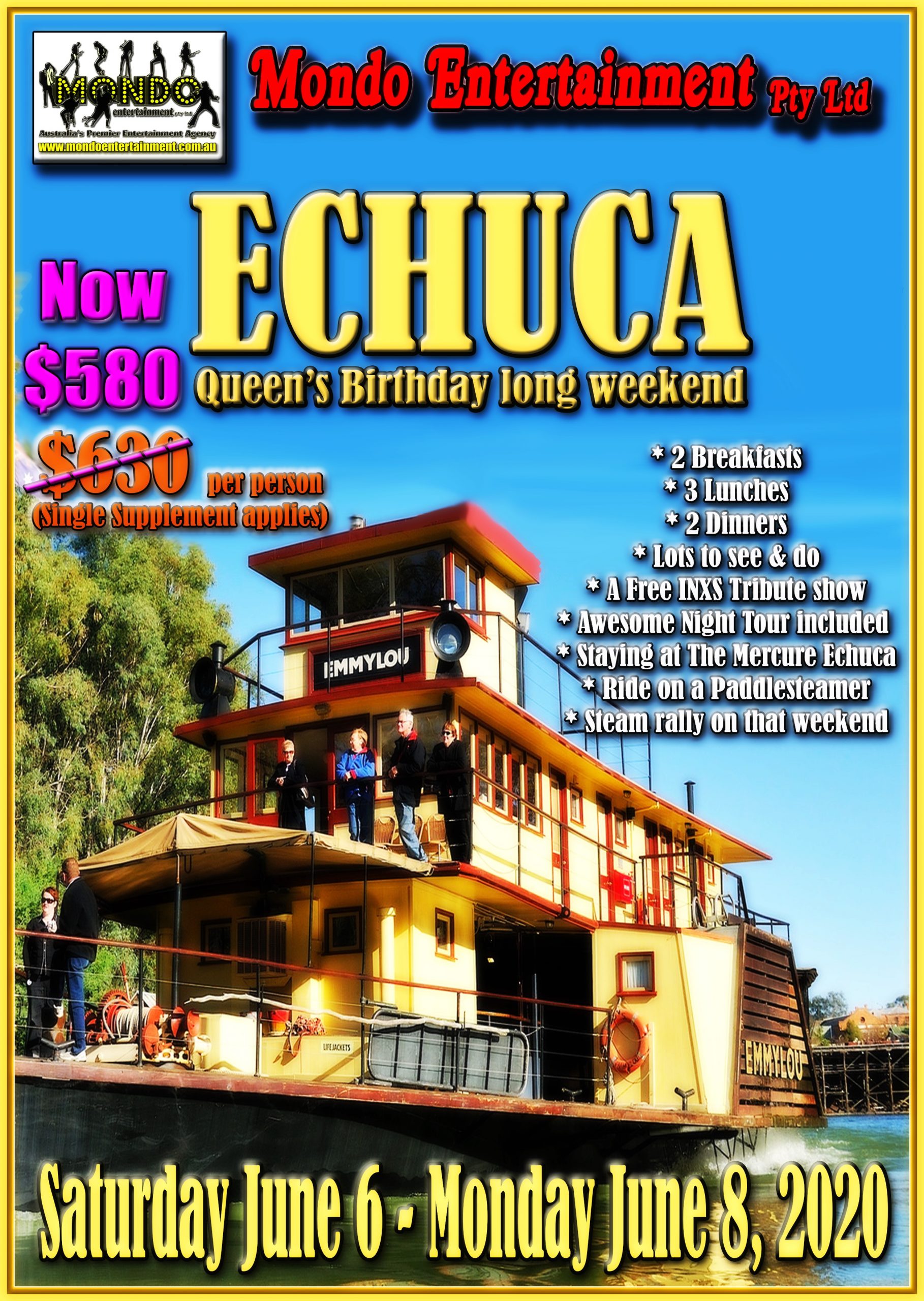 ECHUCA 2020 – $580 – orton
