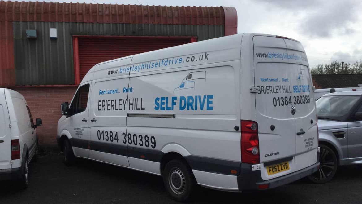 Van hire Dudley