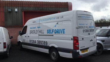 Van hire Dudley