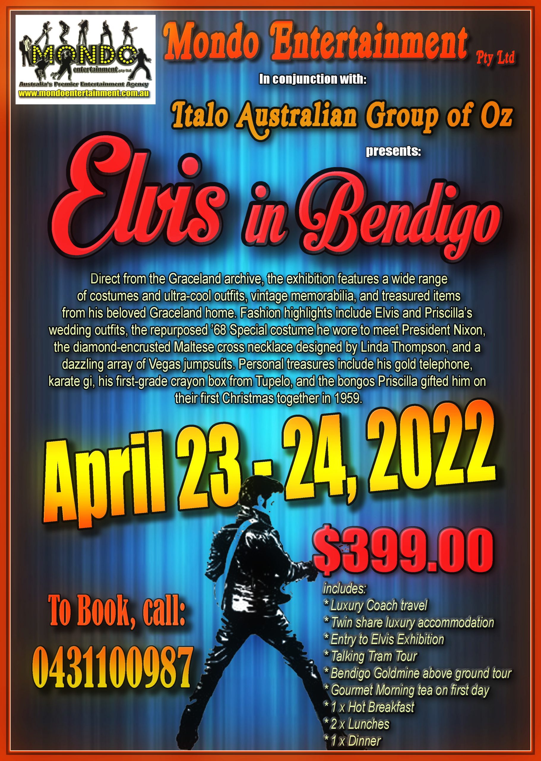 ELVIS IN BENDIGO WEEKEND 230422 – ORTON