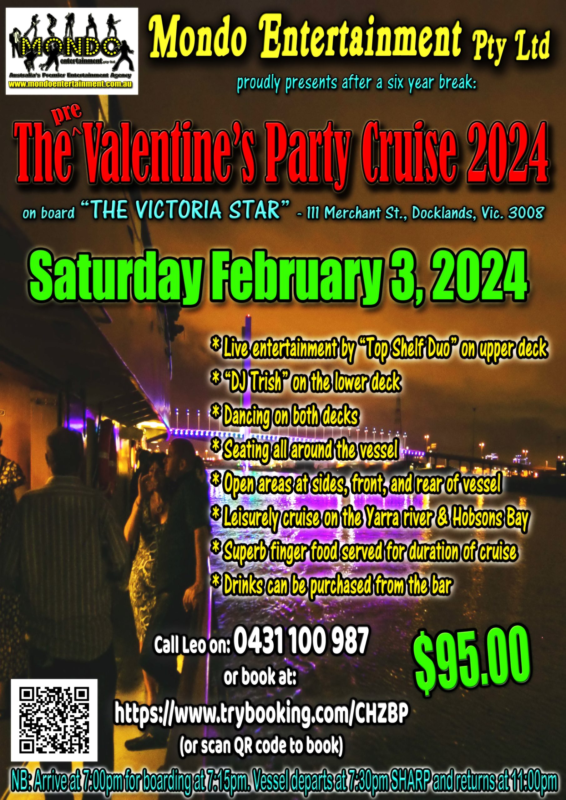 PRE VALENTINES CRUISE 2024 – NIGHT SCENE 1 – ORTON