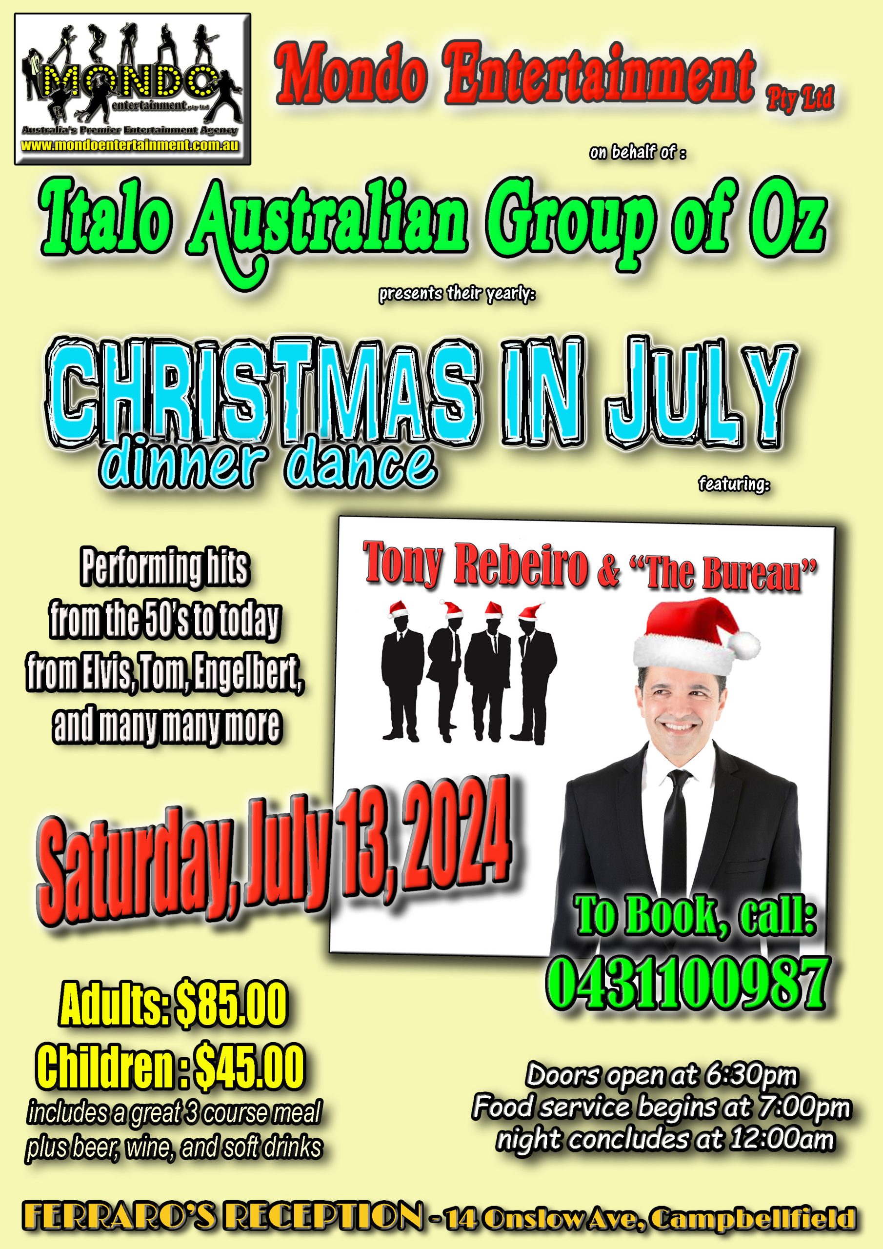 Christmas in July 2024