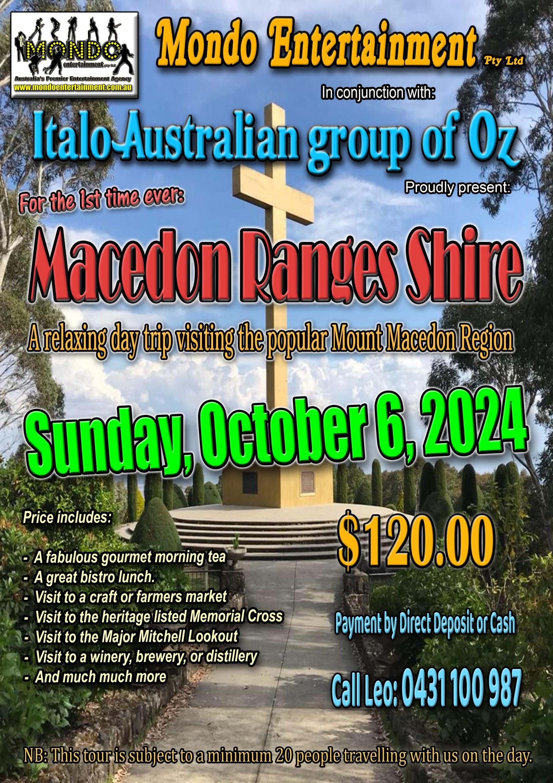 Macedon Ranges day trip – October 6, 2024 – design #3