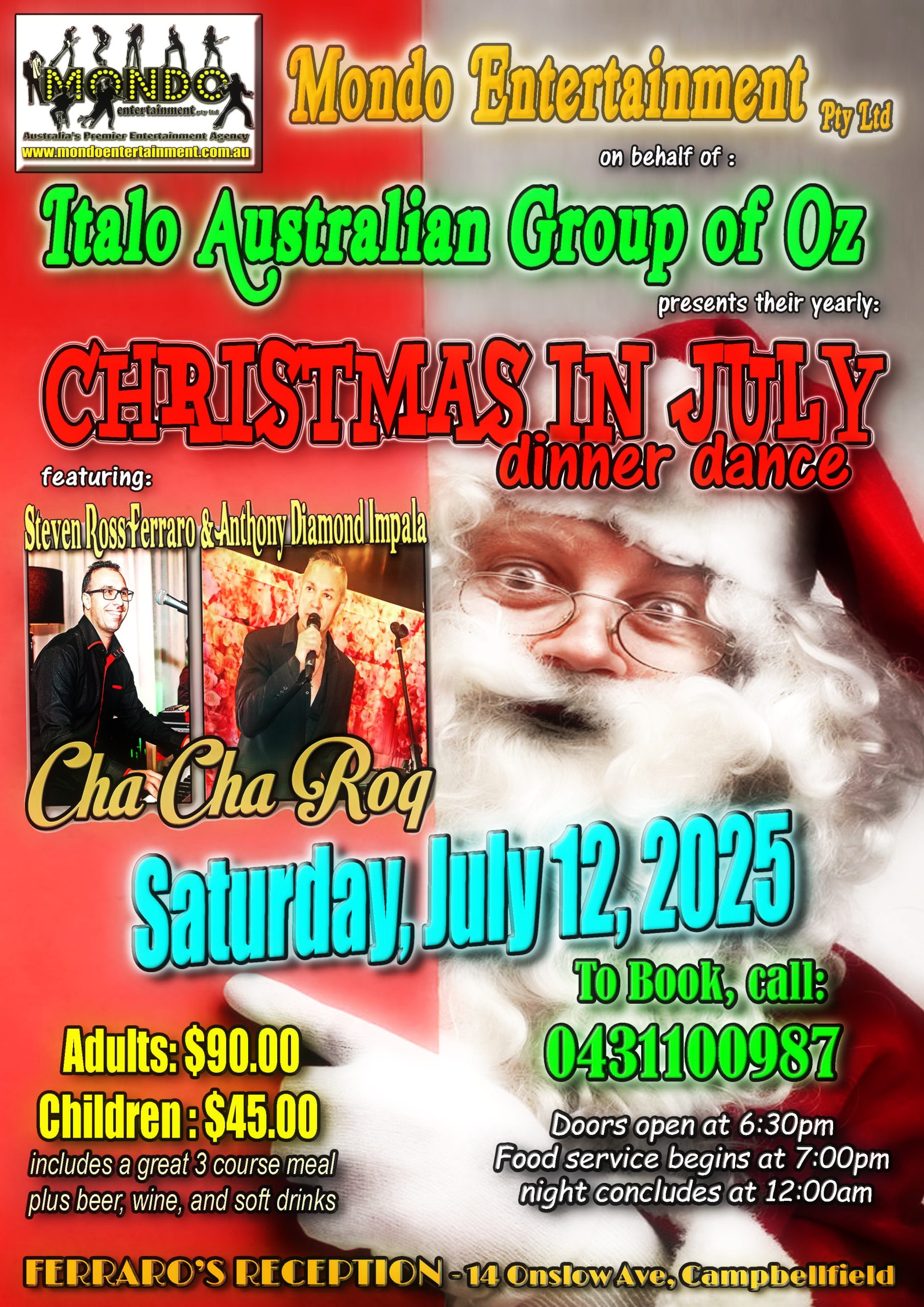 CHRISTMAS IN JULY 2025 – ORTON