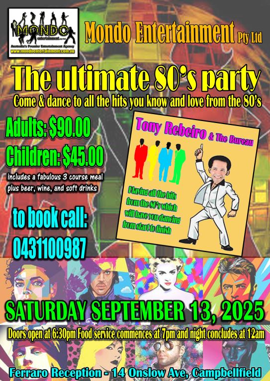 ULTIMATE 80S PARTY – 130925 – small
