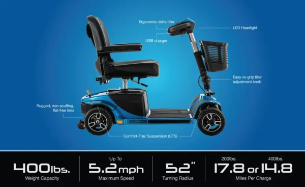specifications-image Revo® 2.0 Mobility Scooter