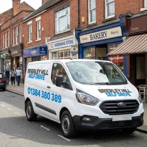 Commercial van hire Brierley Hill for businesses needing flexible, reliable transport. Affordable hire options with simple online booking for local companies.