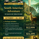 South American Adventure 2027